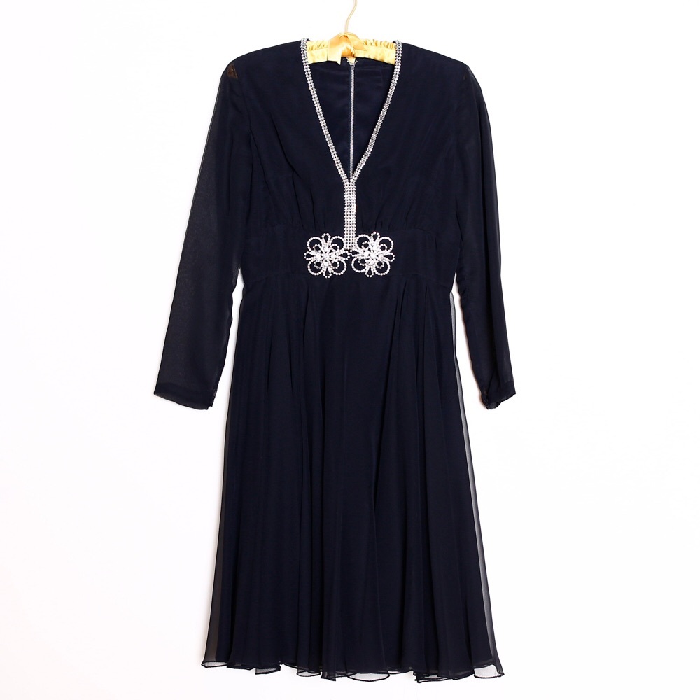 Incredible 50s Vintage Formal Dress